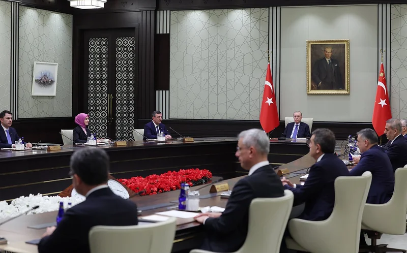 Kabine Toplantısı Cumhurbaşkanlığı Külliyesi'nde Başladı - Görsel 3