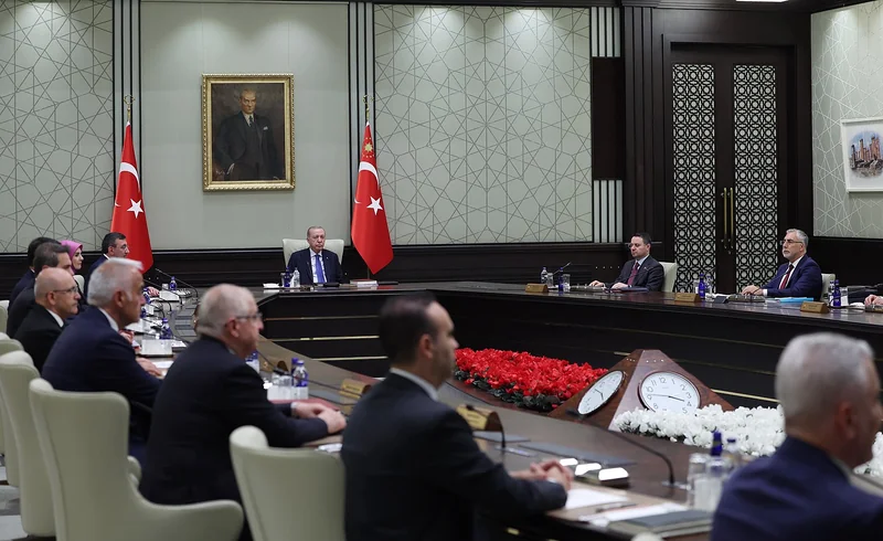 Kabine Toplantısı Cumhurbaşkanlığı Külliyesi'nde Başladı - Görsel 4
