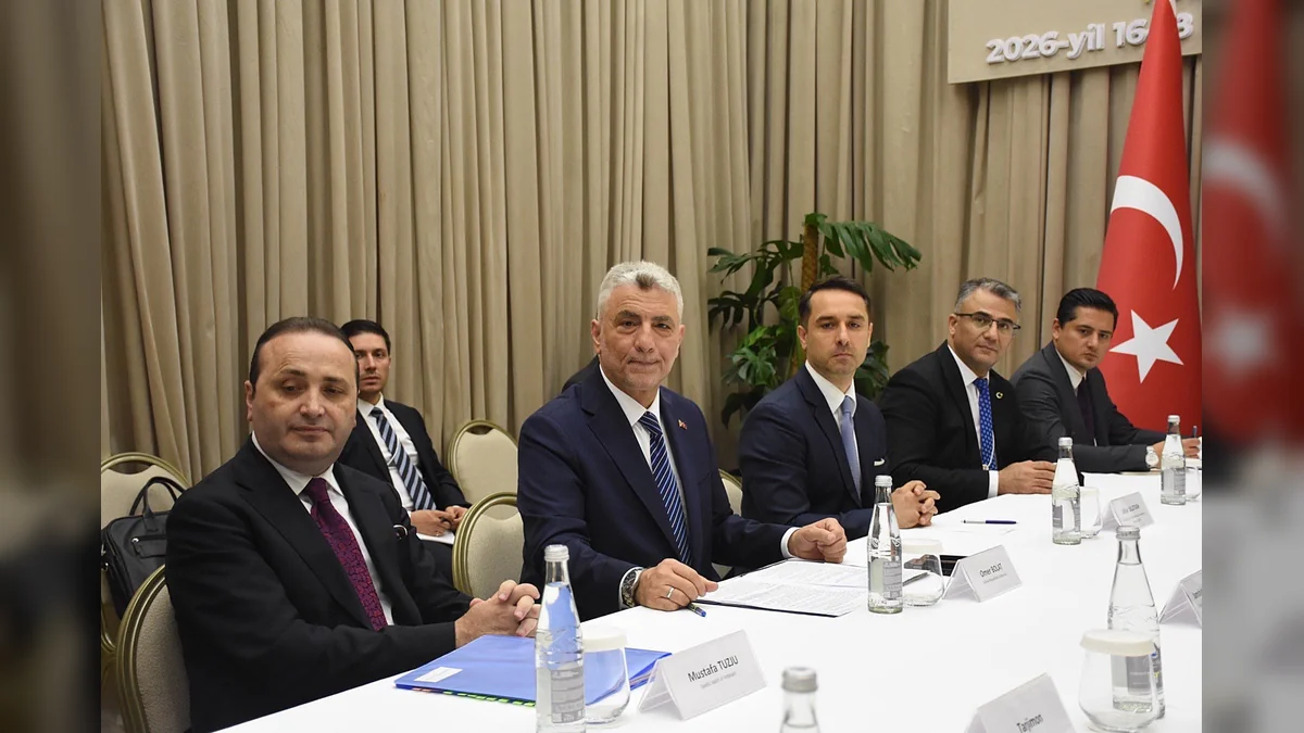 Bakan Bolat Özbekistan'da: 5 Milyar Dolarlık Ticaret Hedefi Masada
