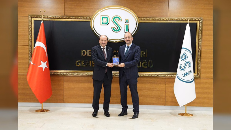 DSİ Genel Müdürü Balta, ETÜ Rektörü Çakmak'ı Ağırladı - Görsel 1