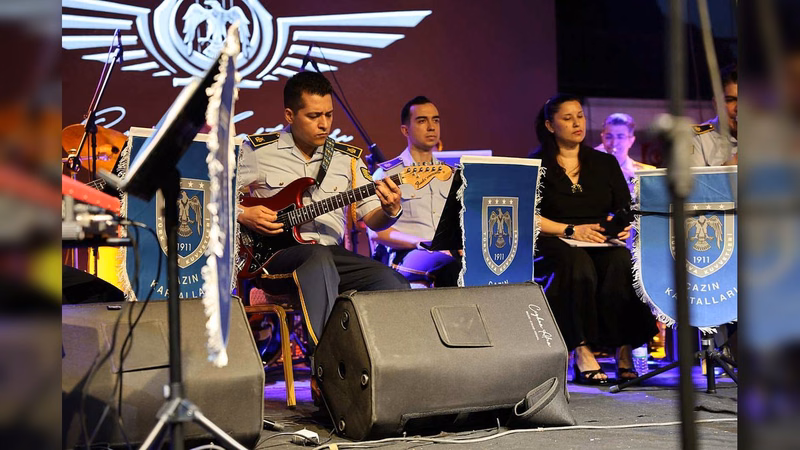 Hava Kuvvetleri Cazın Kartalları Orkestrası Amasya'da Sahne Aldı - Görsel 1