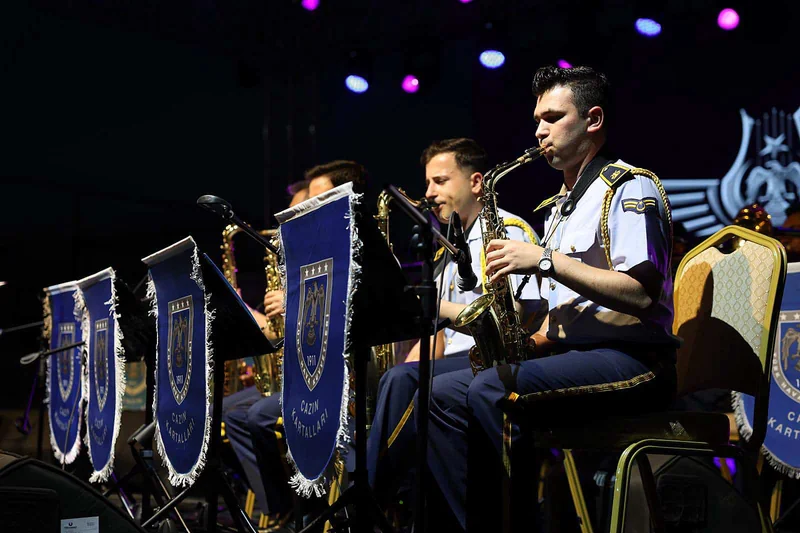 Hava Kuvvetleri Cazın Kartalları Orkestrası Amasya'da Sahne Aldı - Görsel 2