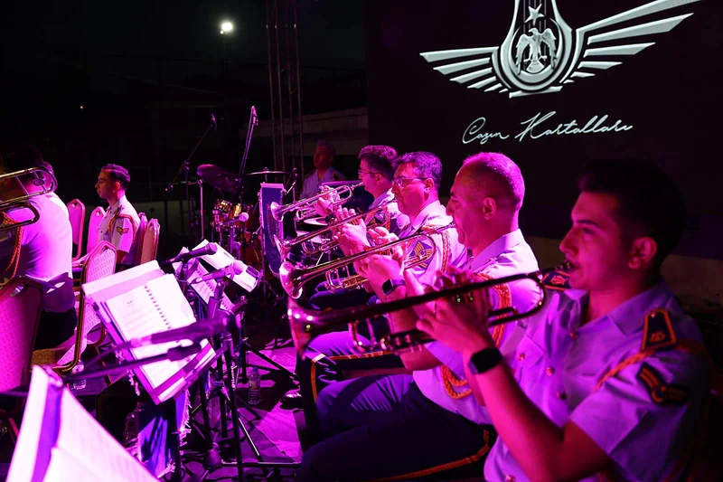 Hava Kuvvetleri Cazın Kartalları Orkestrası Amasya'da Sahne Aldı - Görsel 4