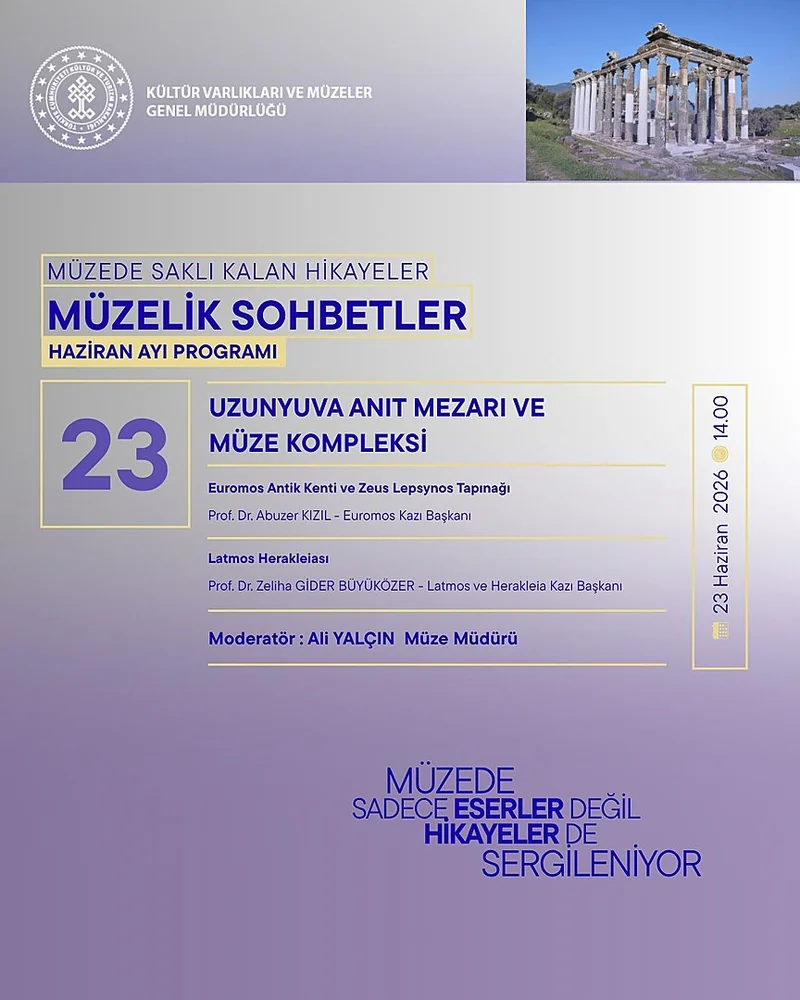 Müzelerde "Müzelik Sohbetler" Etkinliği Haziran Boyunca Sürecek - Görsel 4