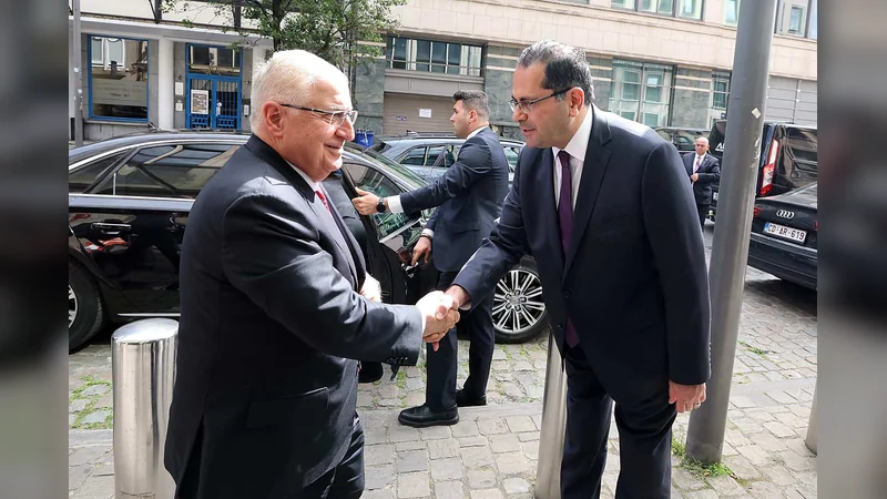 Bakan Yaşar Güler Brüksel'de Büyükelçilik ve Ataşeliği Ziyaret Etti