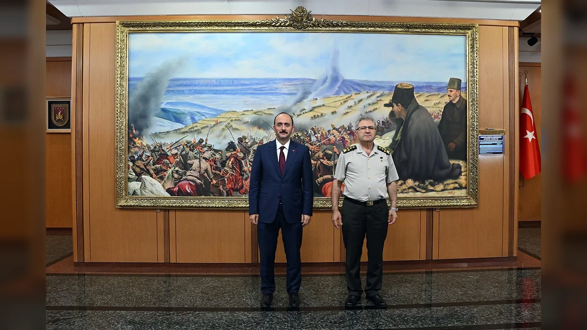 DSİ Genel Müdürü Mehmet Akif Balta'dan Orgeneral Metin Tokel'e Ziyaret