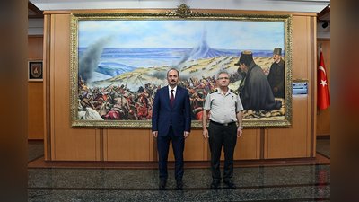DSİ Genel Müdürü Mehmet Akif Balta'dan Orgeneral Metin Tokel'e Ziyaret