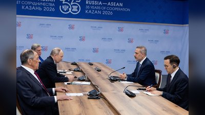 Hakan Fidan, Putin ile Kazan'da Bir Araya Geldi