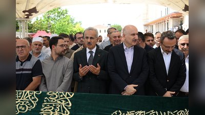 Bakan Uraloğlu, Saliha Karaismailoğlu'nun Cenazesine Katıldı