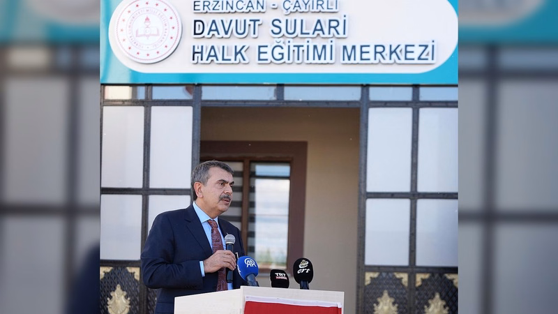 Bakan Yusuf Tekin Erzincan'da Davut Sulari Halk Eğitimi Merkezini Açtı - Görsel 1
