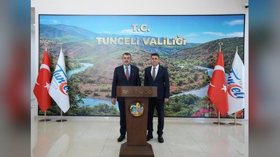 Bakan Yusuf Tekin Tunceli'de Eğitim Yatırımlarını Değerlendirdi