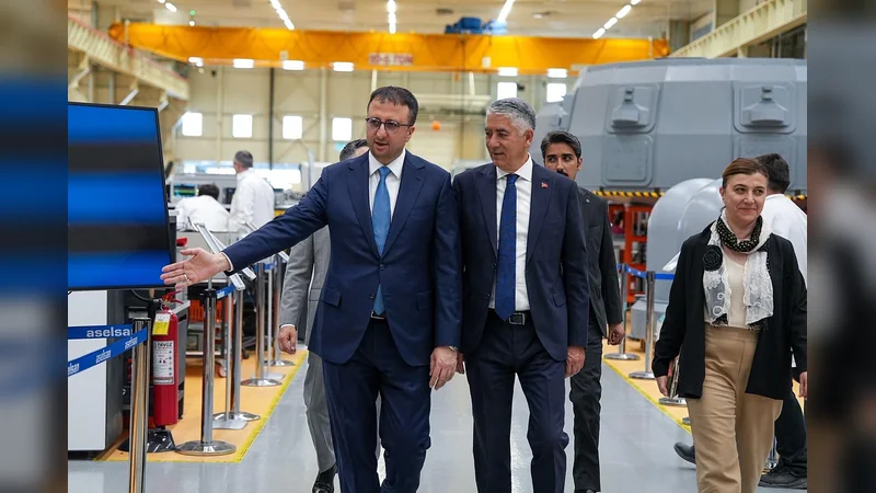 Dışişleri Bakan Yardımcısı H. Ali Özel'den ASELSAN'a Ziyaret - Görsel 1