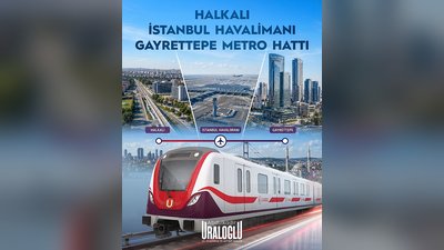 Türkiye'nin En Uzun ve En Hızlı Metrosu Açılıyor: Halkalı-İstanbul Havalimanı Hattı